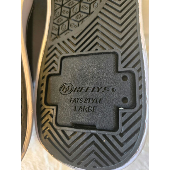 Heelys Men's Pro 20 Canvas Sneakers Black White Size 9 No Wheels EUC - Picture 10 of 10